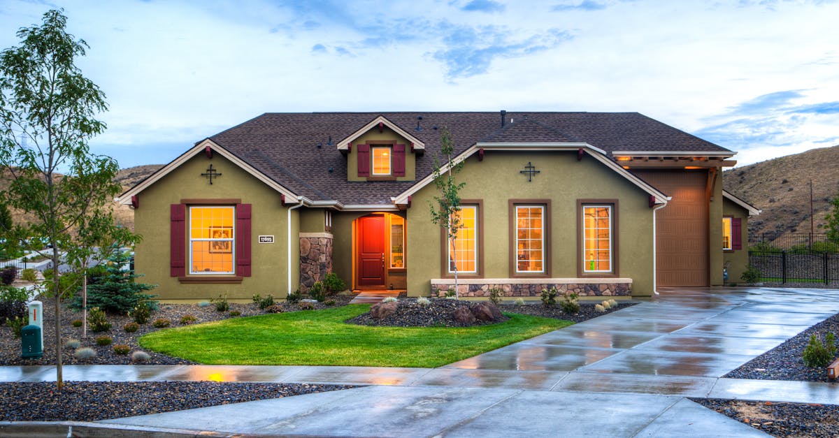 Beautiful landscaped yard maintained with professional lawn care software